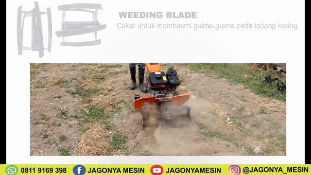 MESIN PARIT | MESIN BEDENGAN | PENGOLAH TANAH | TRAKTOR MINI | TILLER MINI | MTM-500G