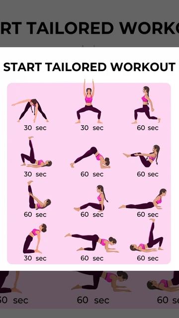 10 Min Weight Loss Yoga According To Body Type | Start Tailored Workout  Lose Tummy Fat Fast #short