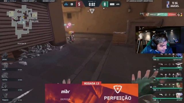 XAROLA FICA IMPRESSIONADO COM A MIRA DO MIBR FRZ CONTRA A CLOUD 9!!!