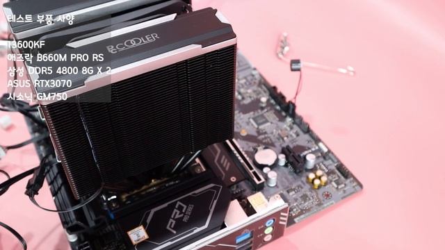 13600KF 쿨러 대장급공랭 팔라딘S9을?!