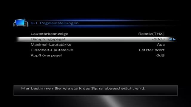 ONKYO Pegeleinstellung (AV Receiver/AVR/Heimkinoreceiver)