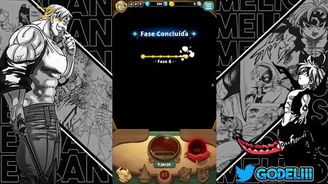 OS PRIMEIROS MINUTOS DO NOVO JOGO DO THE SEVEN DEADLY SINS IDLE!