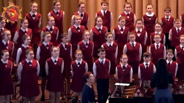 Детский образцовый хор Национальной президентской школы искусств.
