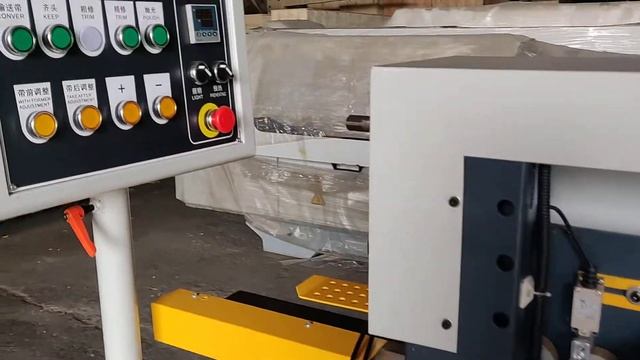 Кромкооблицовочный автоматический станок MF368 (видеообзор на складе)