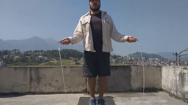 Day 1 Daily Challenge 1000 Reps Skipping Rope To Loose Weight And To Be Fit Under BMI