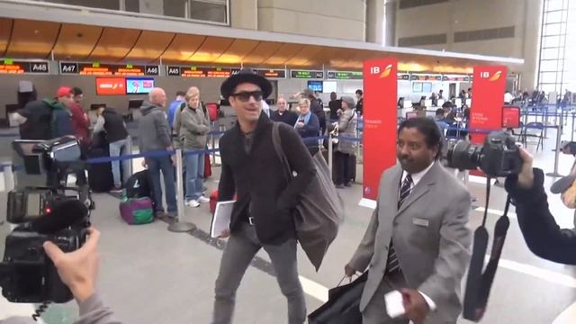 Jude Law Charms His Way Through LAX, Part 2