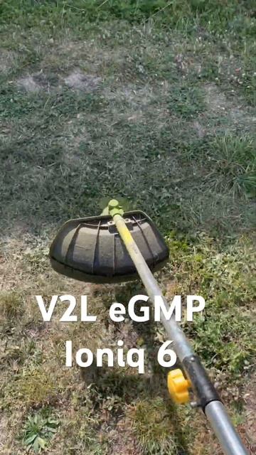 V2L In The Garden | Hyundai Ioniq 6
