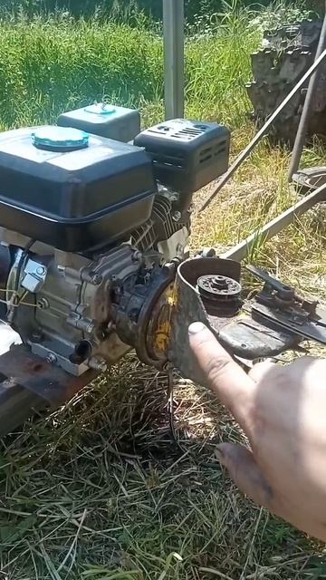 шинная пилорама с редуктором от урала и китайским двигателем