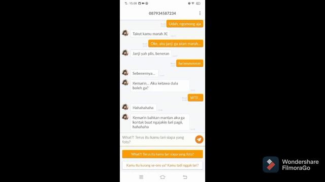 Foto Luna Pas Lari Pagi - Salah Sambung Part 2