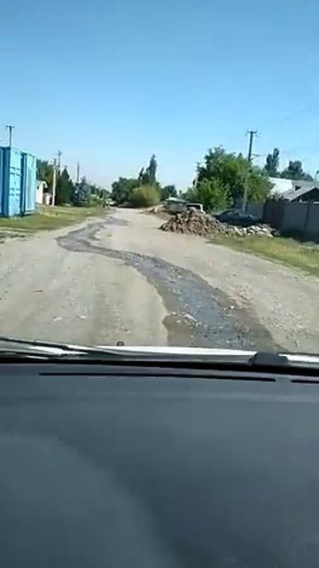 Протечка воды в Беш-Кунгей