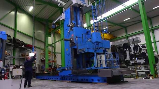 WOTAN Rapid 4 CNC RAM Floor Borer Plattenbohrwerk Kotterbank MACH4METAL