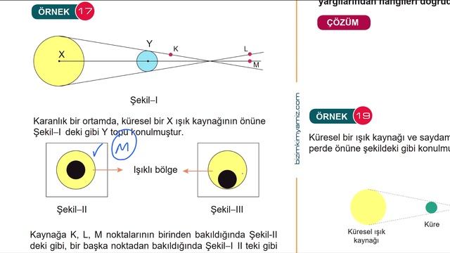 54) 60 Günde TYT Fizik Kampı Optik / Tam Ve Yarı Gölge Kavramı. Yansıma Kanunları. / 54. Gün