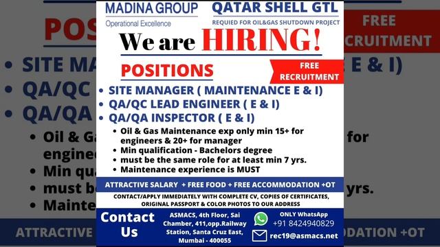 17,Nov Gulf Job Vacancy For Dubai Qatar Oman Bahrain Kuwait Saudi Arab Abu Dhabi Muscut, Gulf Jobs.