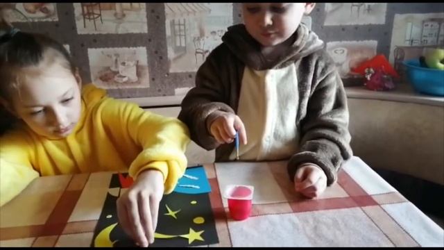 Гагаринский урок «Космос – это мы» 2020. Аброновы Толя и Соня