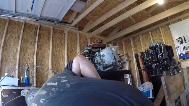 Mercury Outboard Thunderbolt 500 50 HP Part 2 - Starter Removal