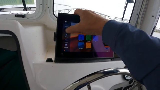 22 C Dory Pilot House Boat Boctor Water Test