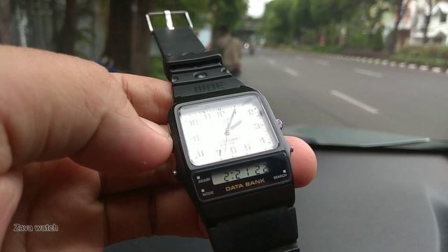 Vintage Casio Data Bank AB 10W Analog Digital