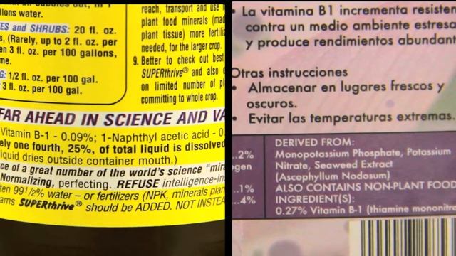 Complete Hydroponics' B+ Vitamin Complex