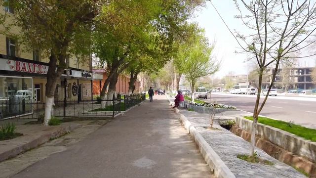 Almalyk City, Walking Tour / Tashkent 🇺🇿 4K