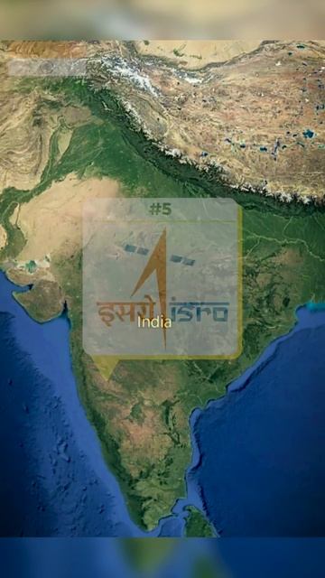 Top 7 Space Agencies🚀🛰️ #shorts