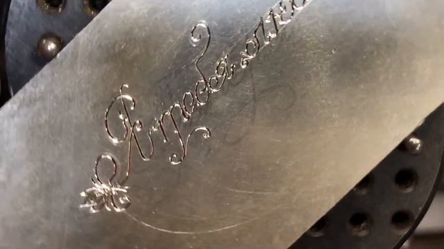 Гравировка Штихелем