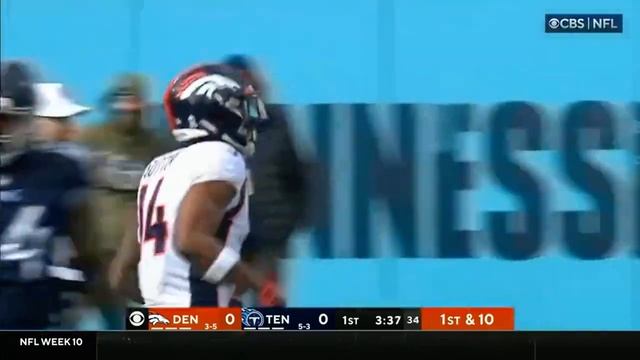 CRAZY Palming Catch By Cortland Sutton Against Titans