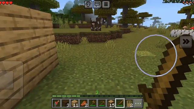 выживание в майнкрафте (часть 2) #достроил дом почти #сделал печь