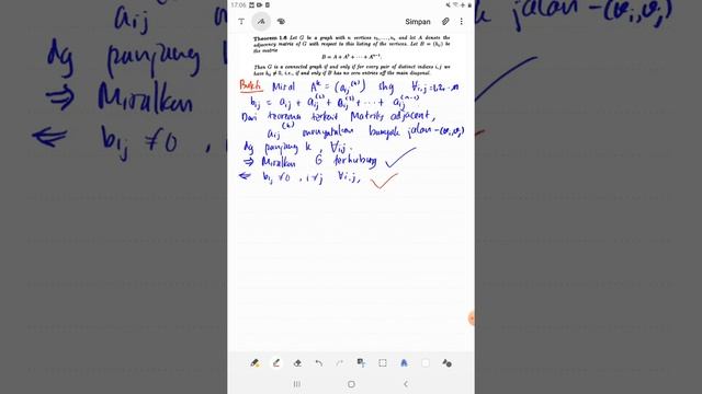 1.9 Teorema dan Matriks Incident Graf