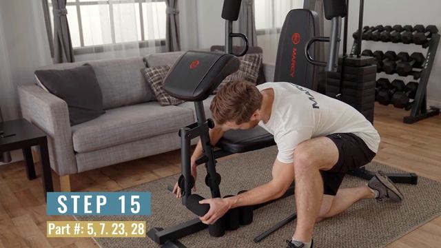 Marcy MWM-990 150lb Stack Weight Home Gym Assembly Help Video
