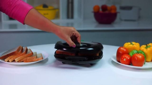 IBELL SM201 Sandwich Maker|750W Panini Toaster|How To Use & Demo|Quik Snack|Multi Purpose