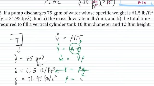 Solved Problems For CONSERVATION OF MASS (Simple And Easy)