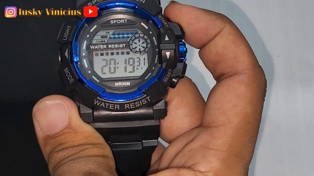 AJUSTAR HORA NO RELÓGIO COOBOS SPORT WATCH WR30M