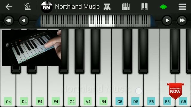 Vascoda Gama Song | Chotta Mumbai | Mobile Piano Play | Perfect Piano