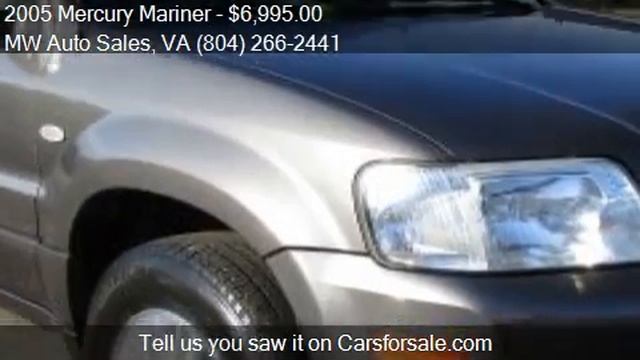 2005 Mercury Mariner For Sale In Glen Allen, VA 23060 At The