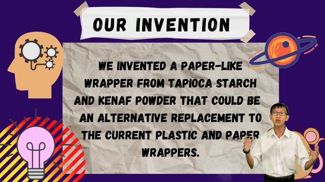 BIOPLUS WRAPPER, | MCKK Team 3 | The Future Food Wrappers | Biodegradable Plastics