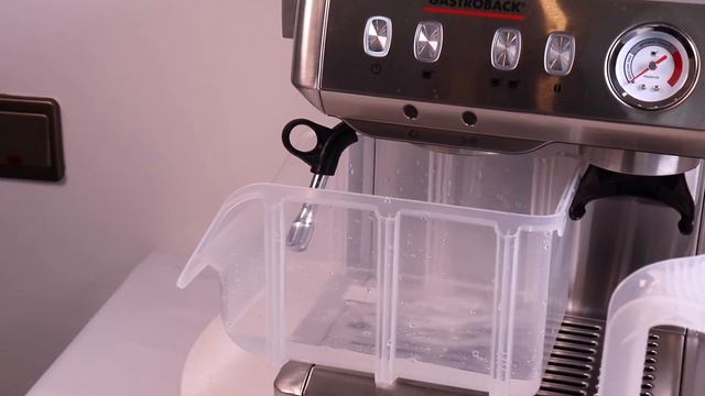 Gastroback 42619 Design Espresso Advanced Barista Entkalken Anleitung