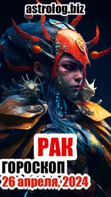 РАК   гороскоп на 26 апреля, 2024