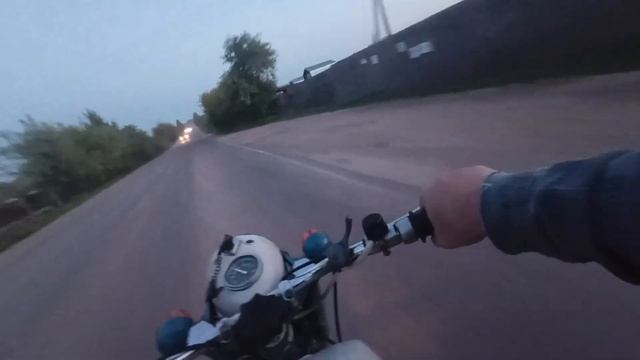 Видео по ходу движения!