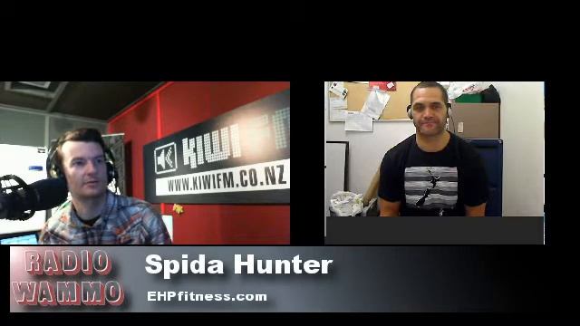 Spida Hunter: Weight Loss Ain't Cool 17-9-10 Radio Wammo Show, Kiwi FM