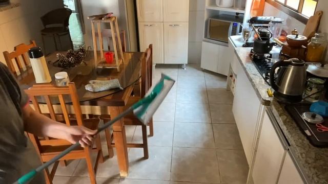 WIPES Com Panos Seco E Umedecido Usei Na Limpeza Rápida!