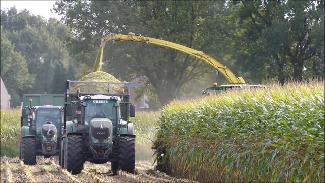 Greefs Mais Hakselen 2021 (1) , John Deere 9700i