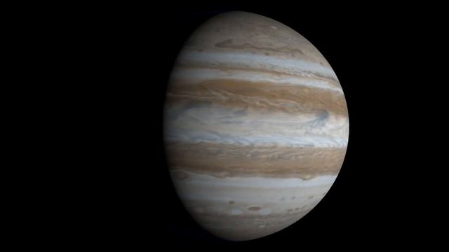 Rotation Of Jupiter (3D Model)