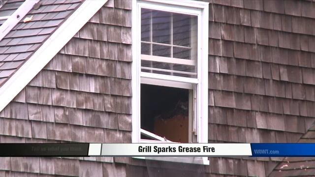 Grill Sparks Grease Fire