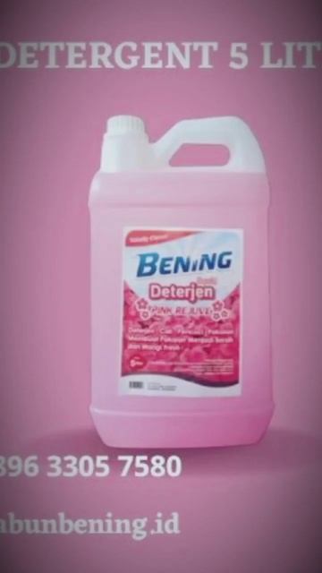 Jual Deterjen pewangi dan pelembut 5 Liter @sabunbening.id #deterjencair #viral #video #viralshorts