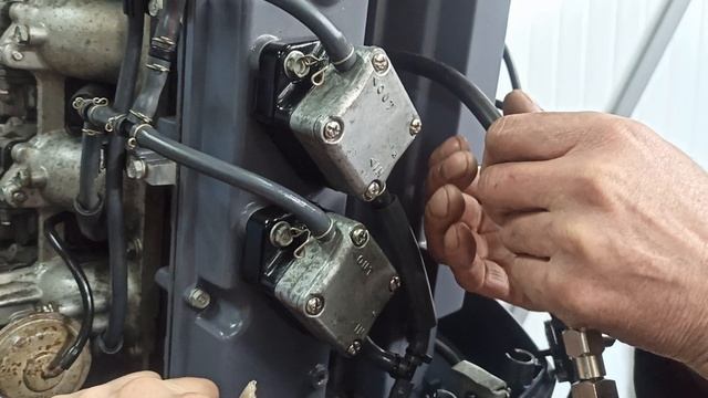 замер компрессии Yamaha F100