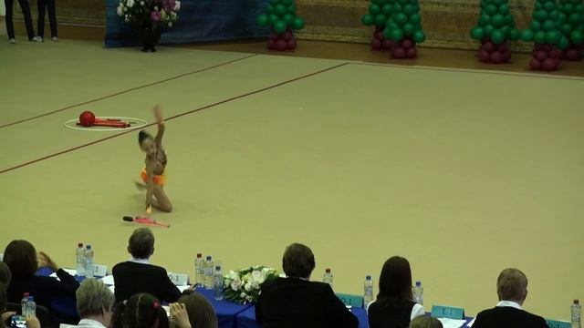 1р Абдурахманова Камила  2003 финал Первенства СПб булавы