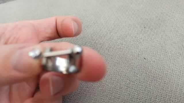 Кольцо с перемычкой. Обзор.