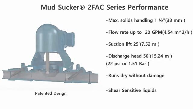 Mud Sucker 2FAC Series | Diaphragm Pump By Wastecorp