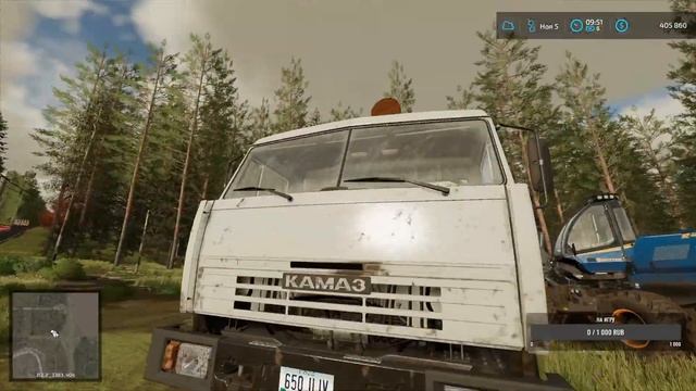 🚜Farming Simulator 22 карта Northgard занимаюсь вырубкой леса