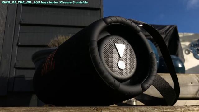 JBL XTREME 3 BASS TEST!!! | LFM 100% VOLUME OUTSIDE!!! 💯😎